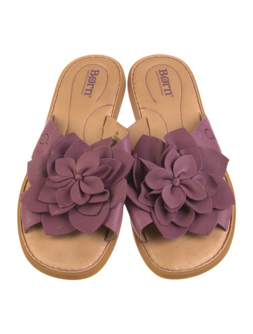Born Leather Slides