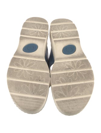 Born Leather Animal Print Flip Flops