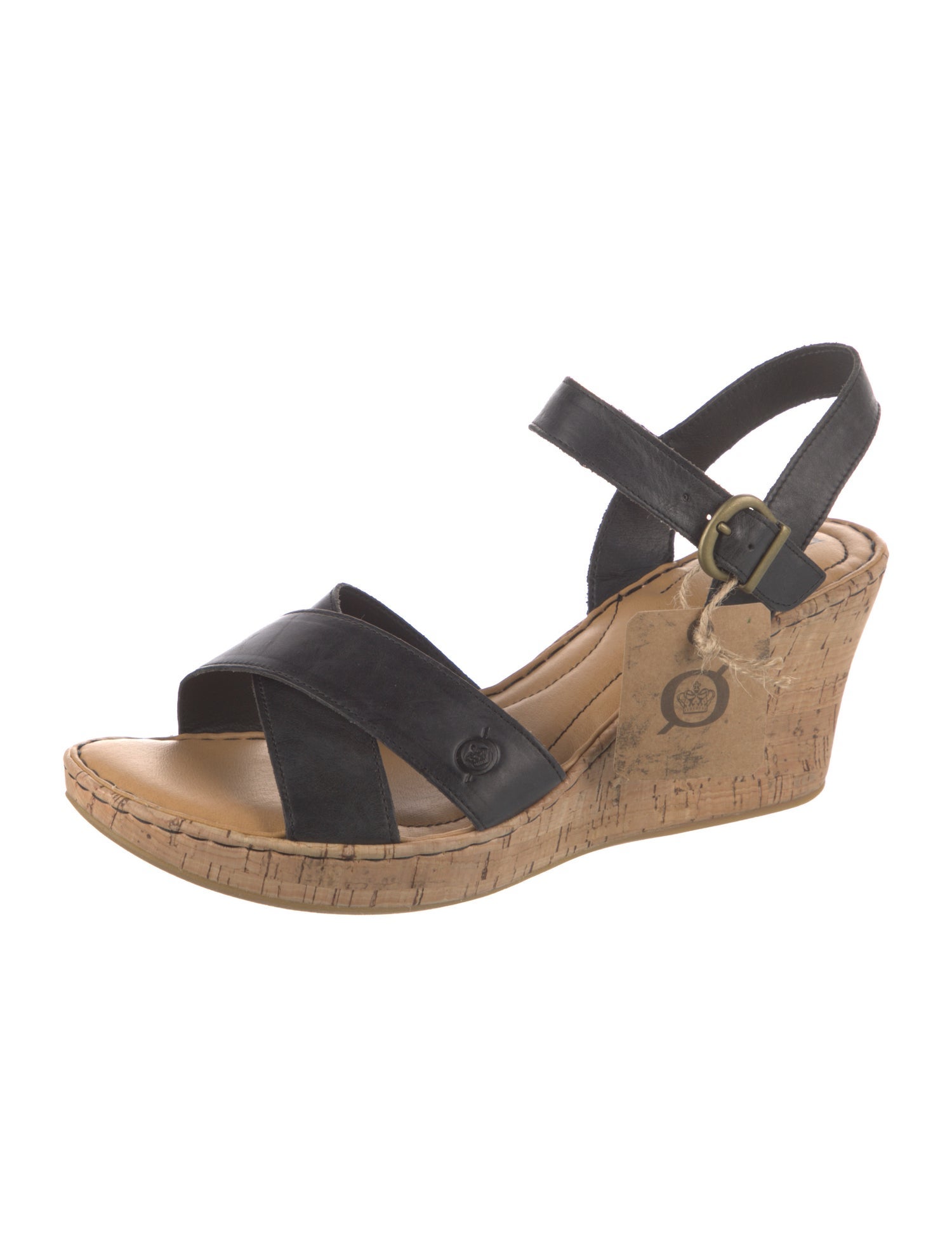 Born Leather Slingback Sandals