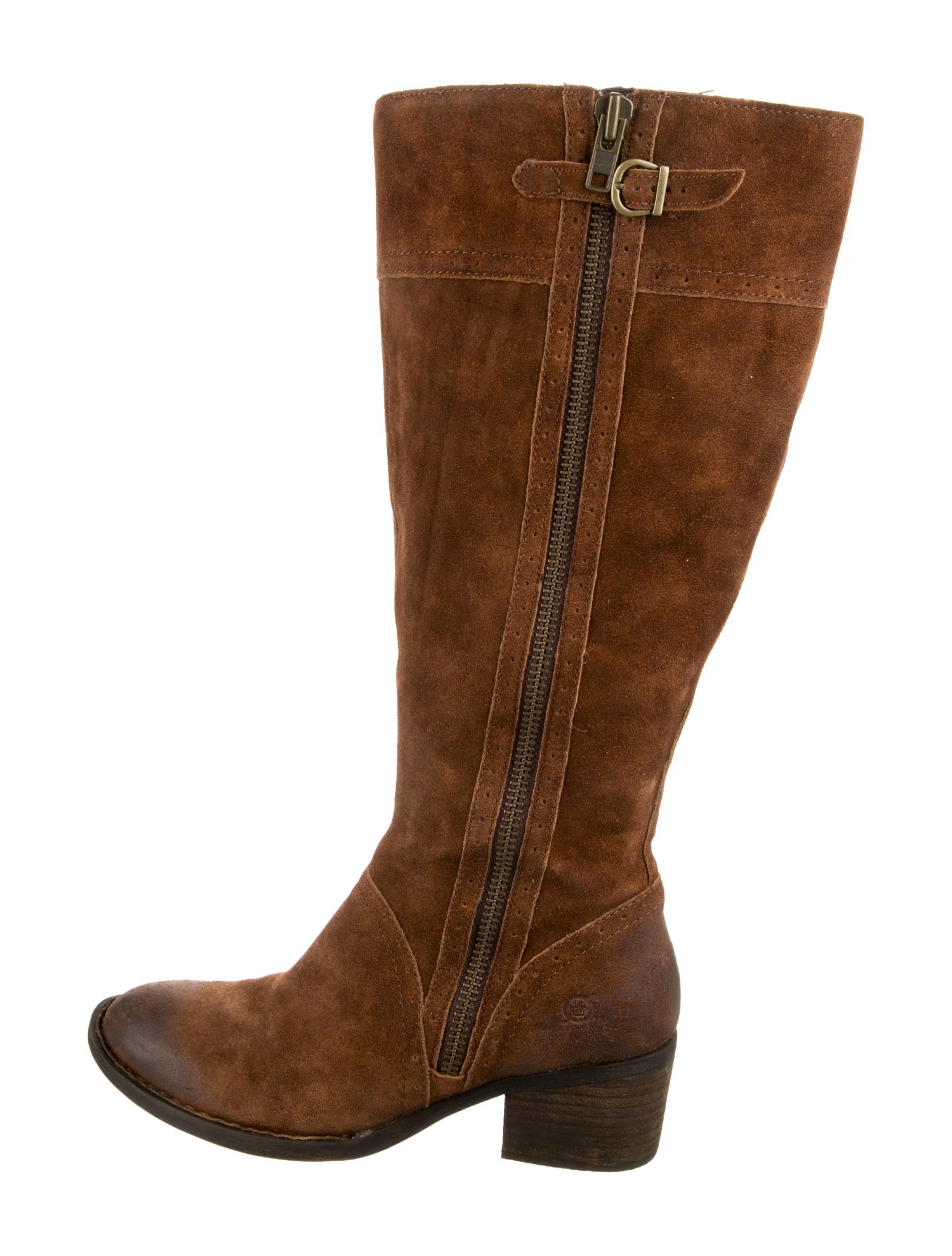 Born Suede Riding Boots