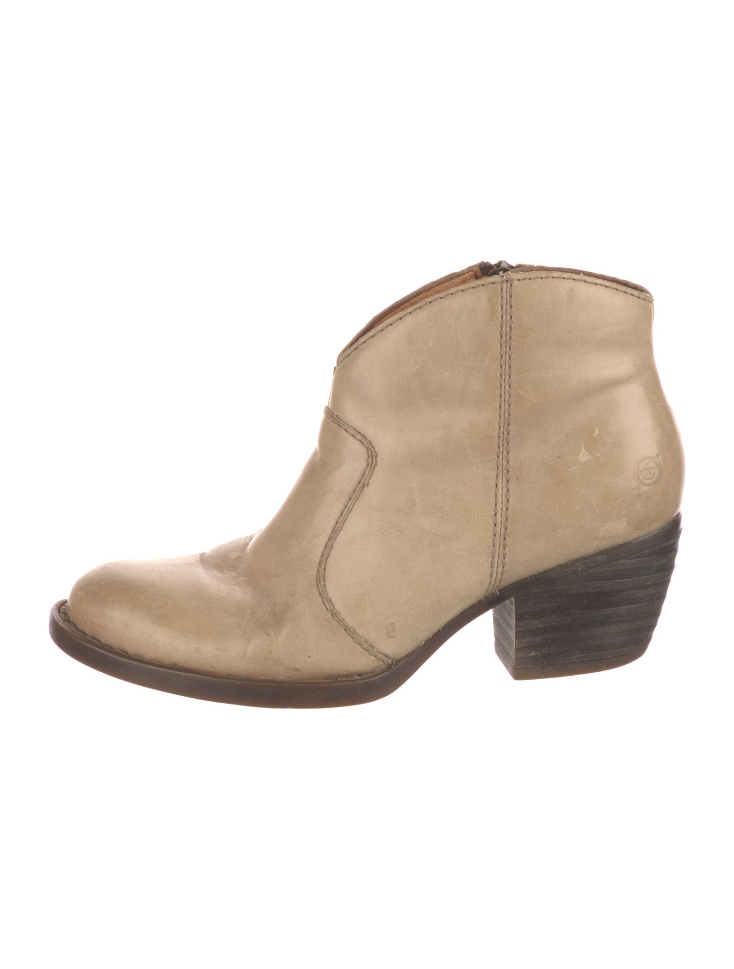 Born Leather Western Boots