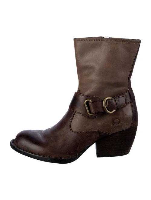 Born Leather Moto Boots