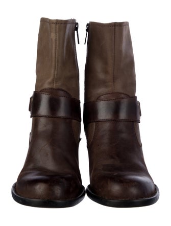 Born Leather Moto Boots