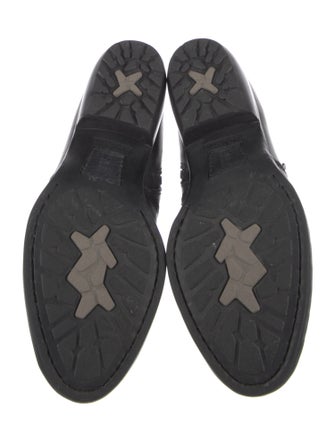 Born Leather Rain Boots