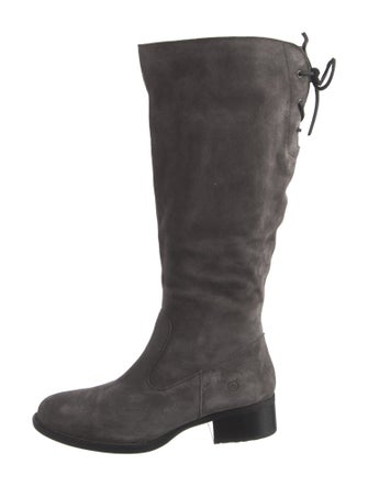 Born Suede Lace-Up Boots