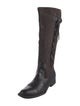 Born Leather Leather Trim Embellishment Riding Boots