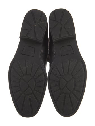 Born Leather Leather Trim Embellishment Riding Boots