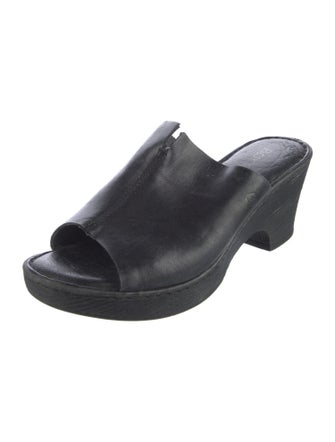 Born Leather Slides
