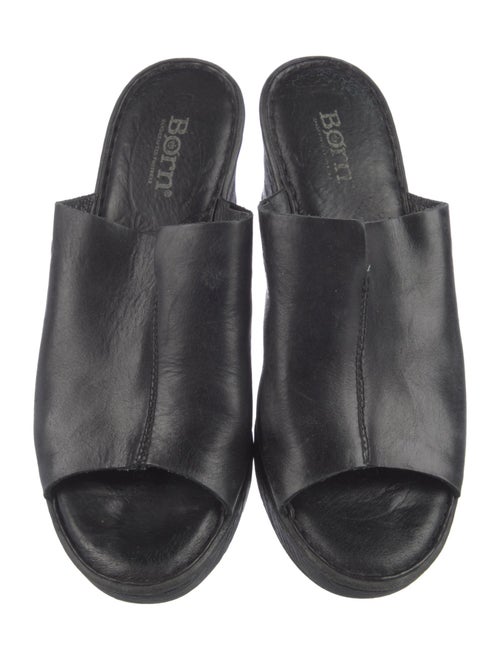 Born Leather Slides