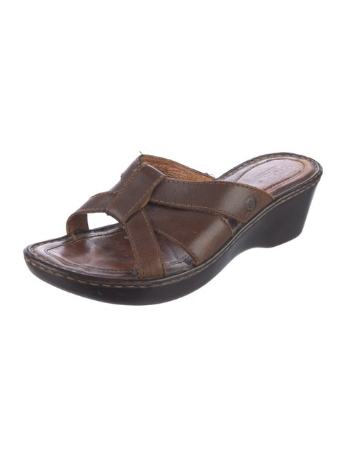 Born Leather Slides