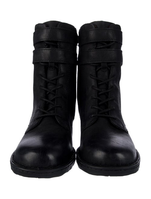 Born Leather Combat Boots