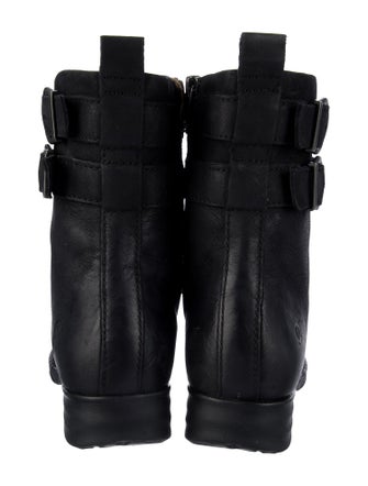 Born Leather Combat Boots