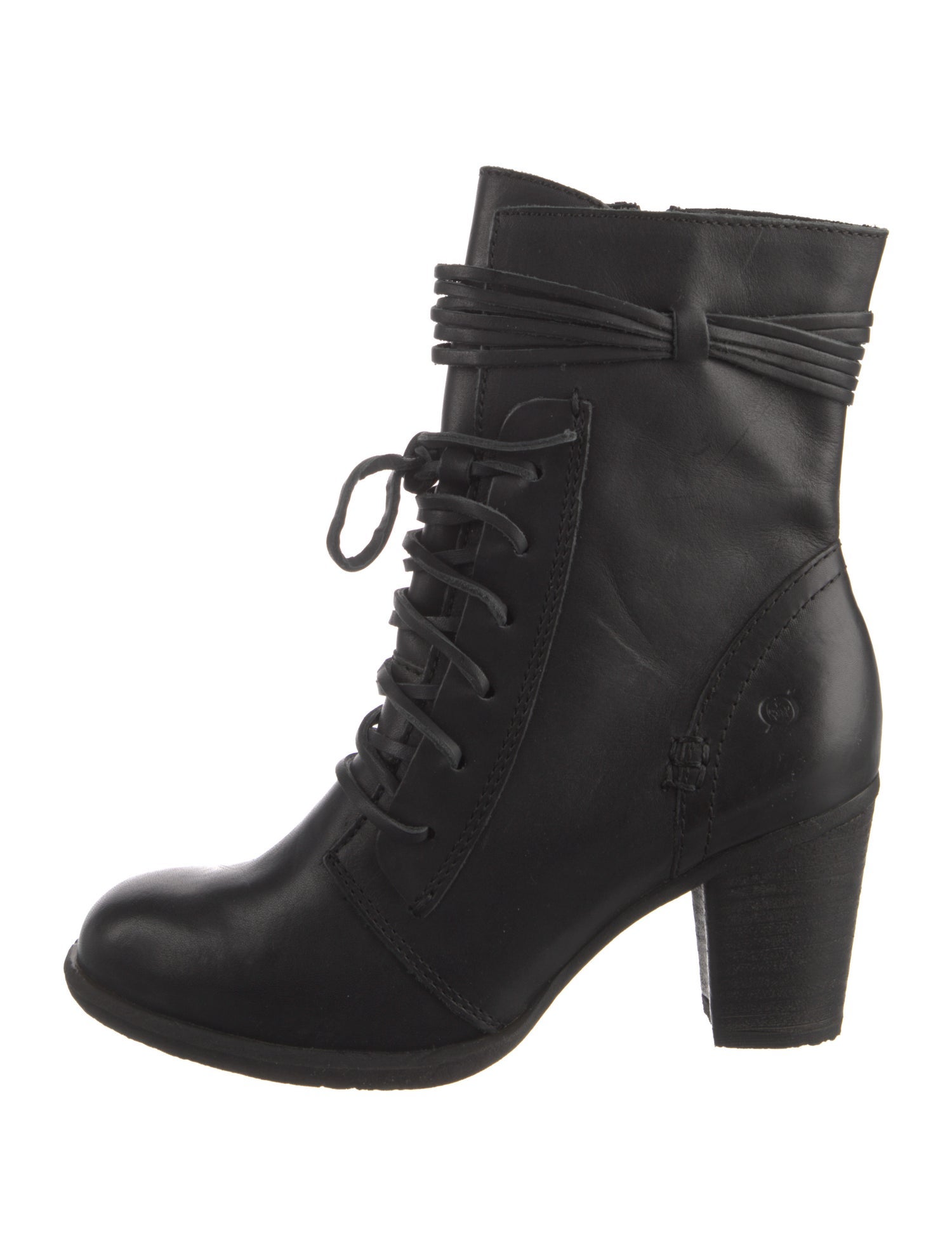Born Leather Lace-Up Boots