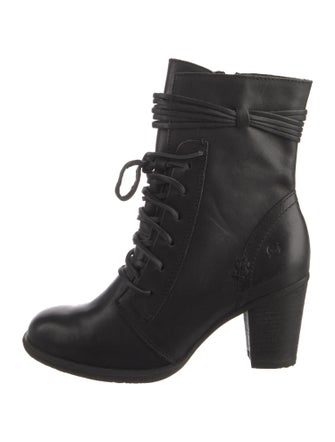Born Leather Lace-Up Boots