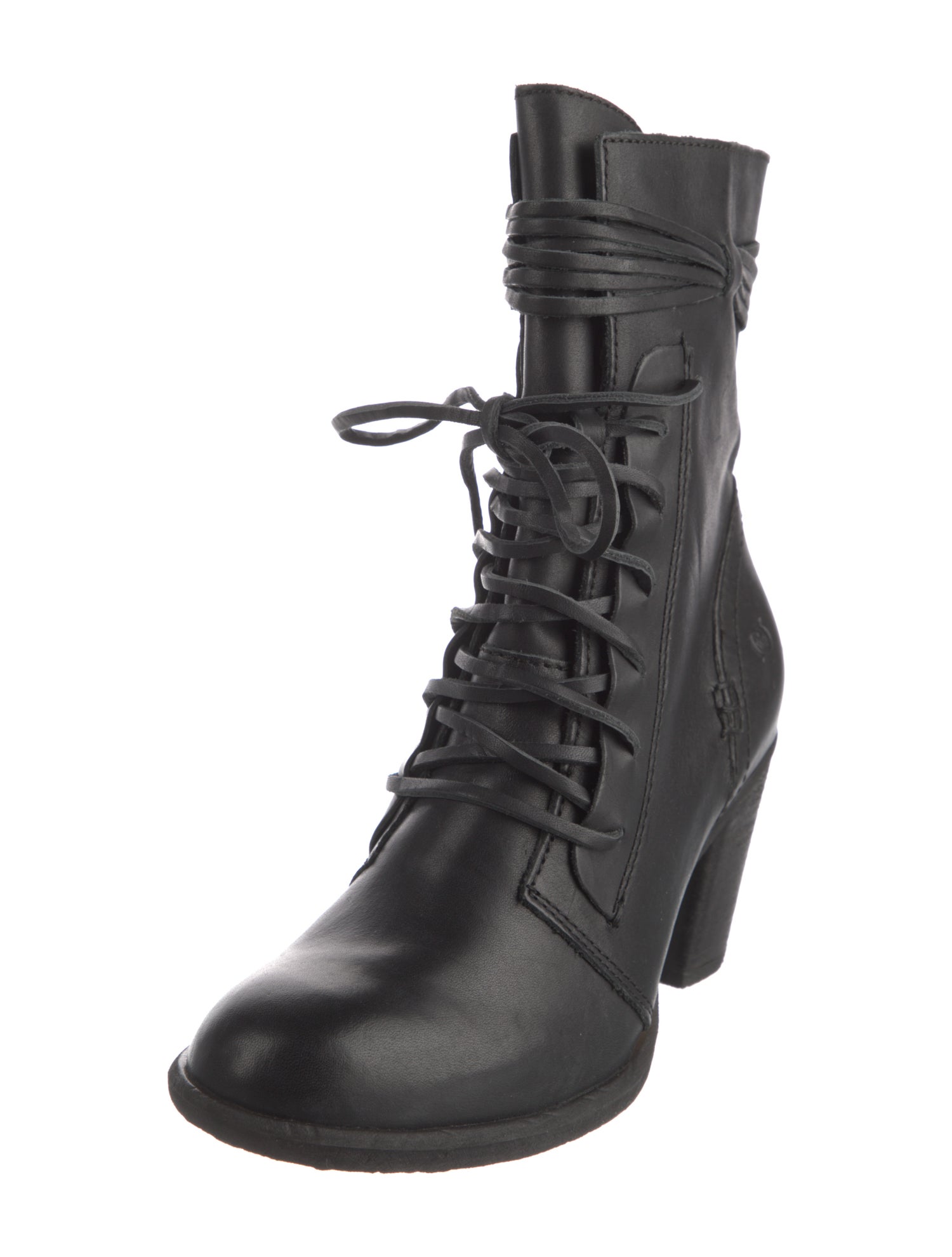 Born Leather Lace-Up Boots