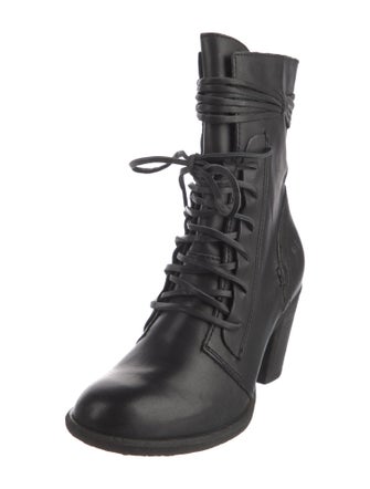 Born Leather Lace-Up Boots