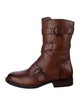 Born Leather Moto Boots