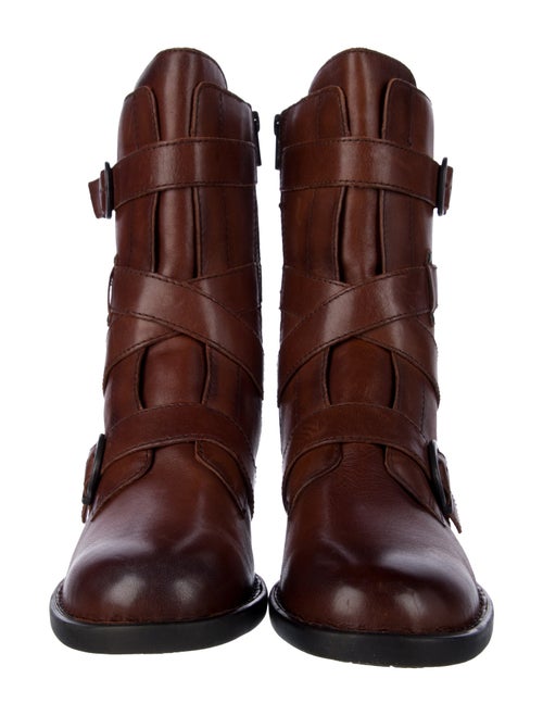 Born Leather Moto Boots