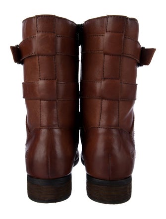 Born Leather Moto Boots