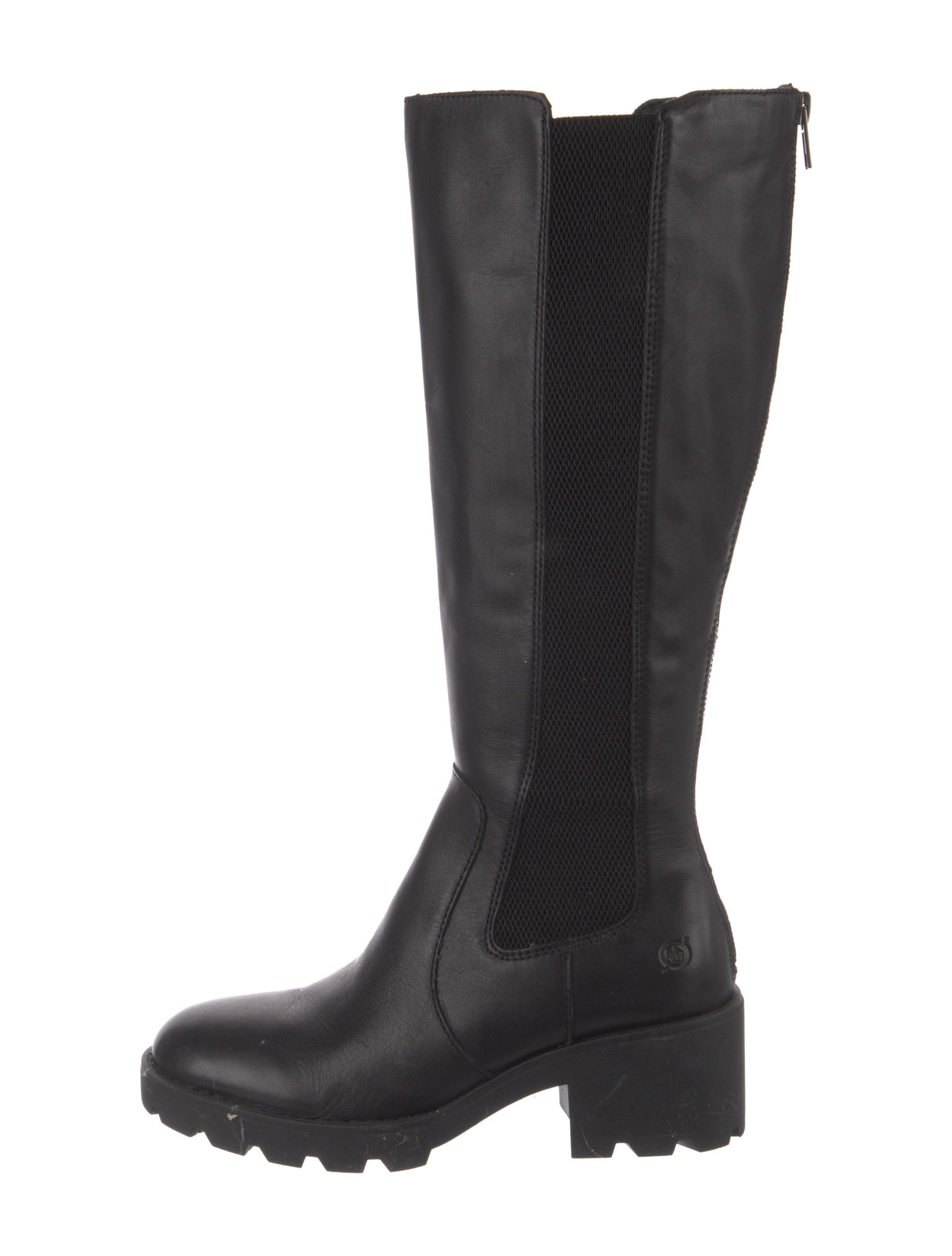 Born Leather Rain Boots