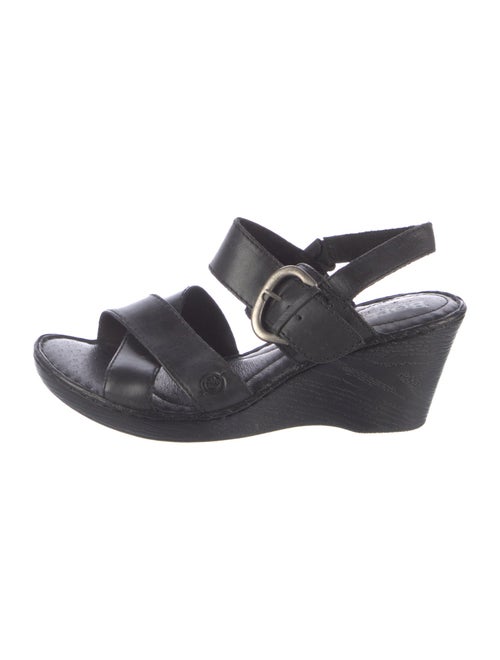 Born Leather Slingback Sandals