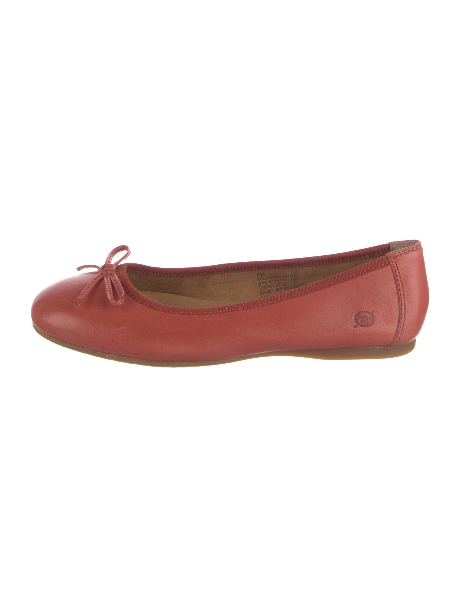 Born Leather Ballet Flats