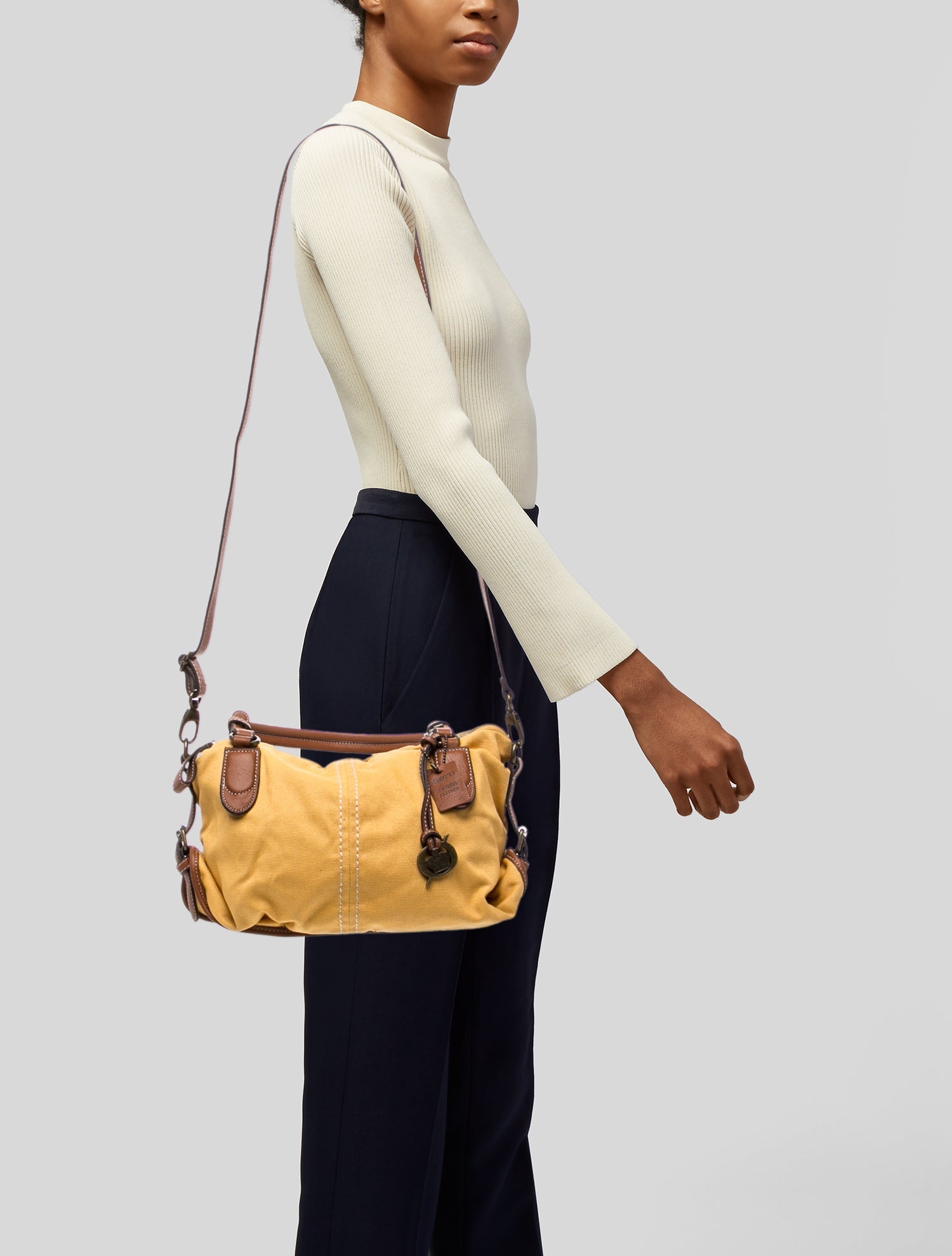 Born Canvas Shoulder Bag