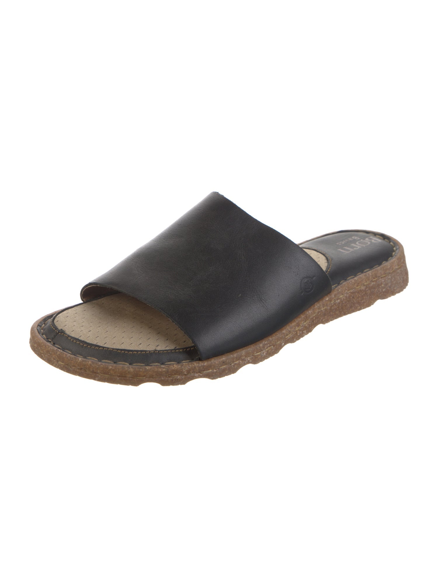 Born Leather Slides