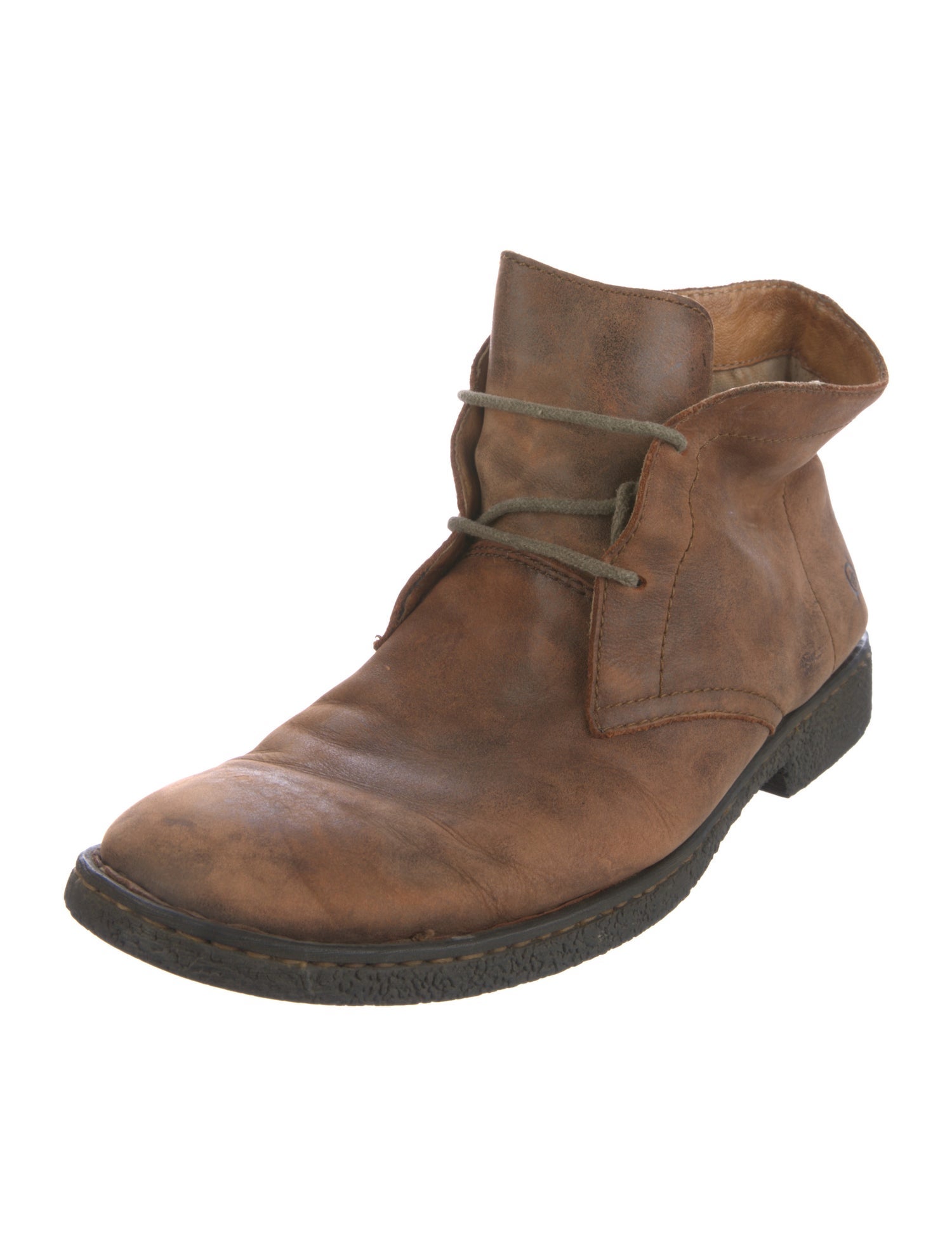 Born Leather Lace-Up Boots