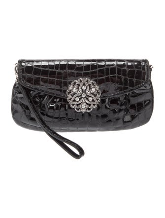 Brighton Patent Leather Clutch