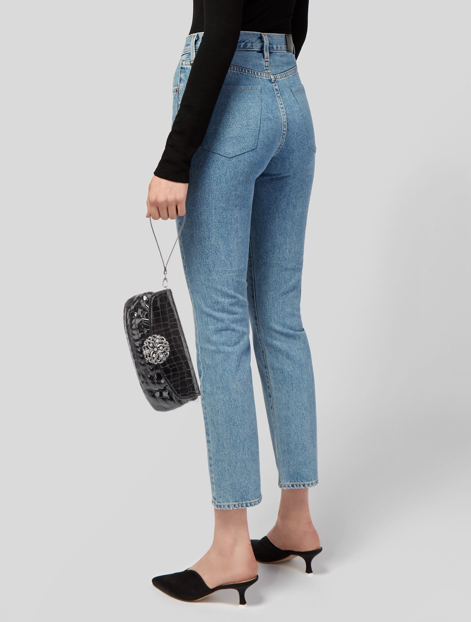 Brighton Patent Leather Clutch