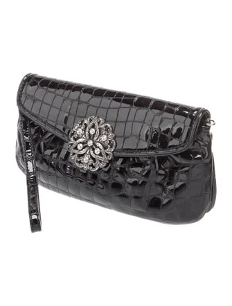 Brighton Patent Leather Clutch