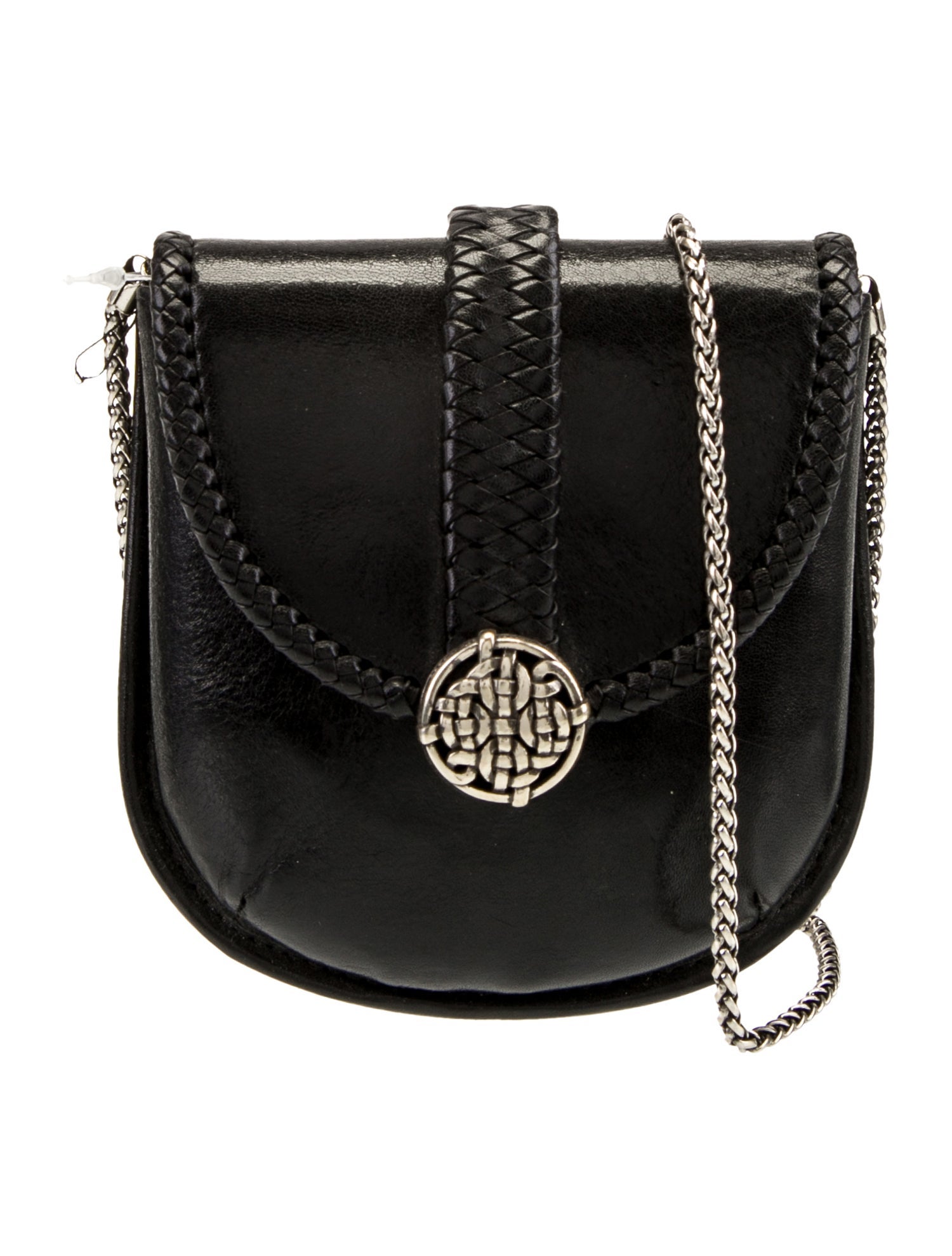 Brighton Patent Leather Crossbody Bag Black Mini Bags, Handbags