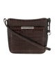 Brighton Embossed Leather Shoulder Bag