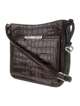 Brighton Embossed Leather Shoulder Bag