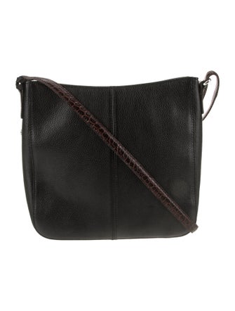 Brighton Embossed Leather Shoulder Bag