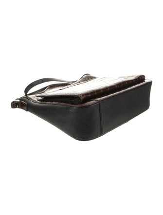Brighton Embossed Leather Shoulder Bag