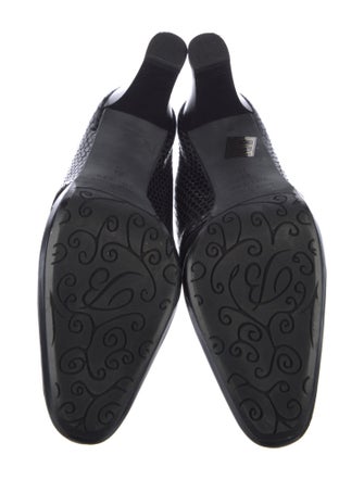 Brighton Embossed Leather Mules