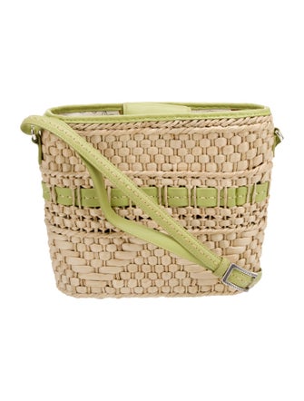 Brighton Straw Bucket Bag