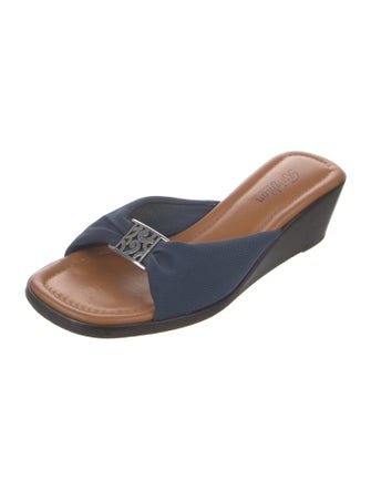 Brighton Leather Slides