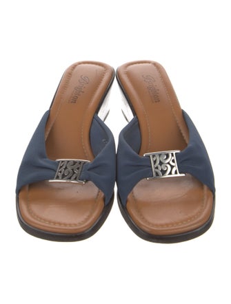 Brighton Leather Slides