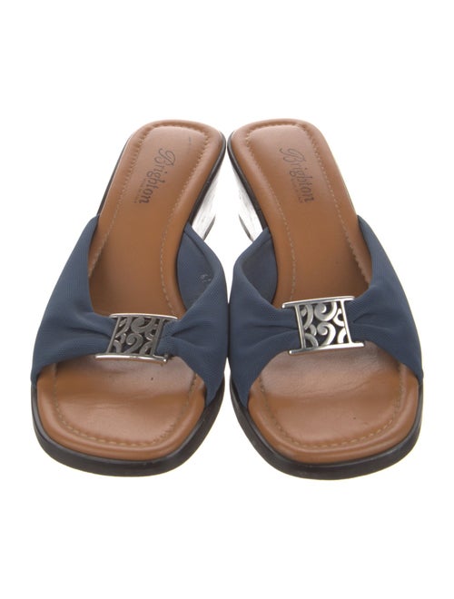 Brighton Leather Slides