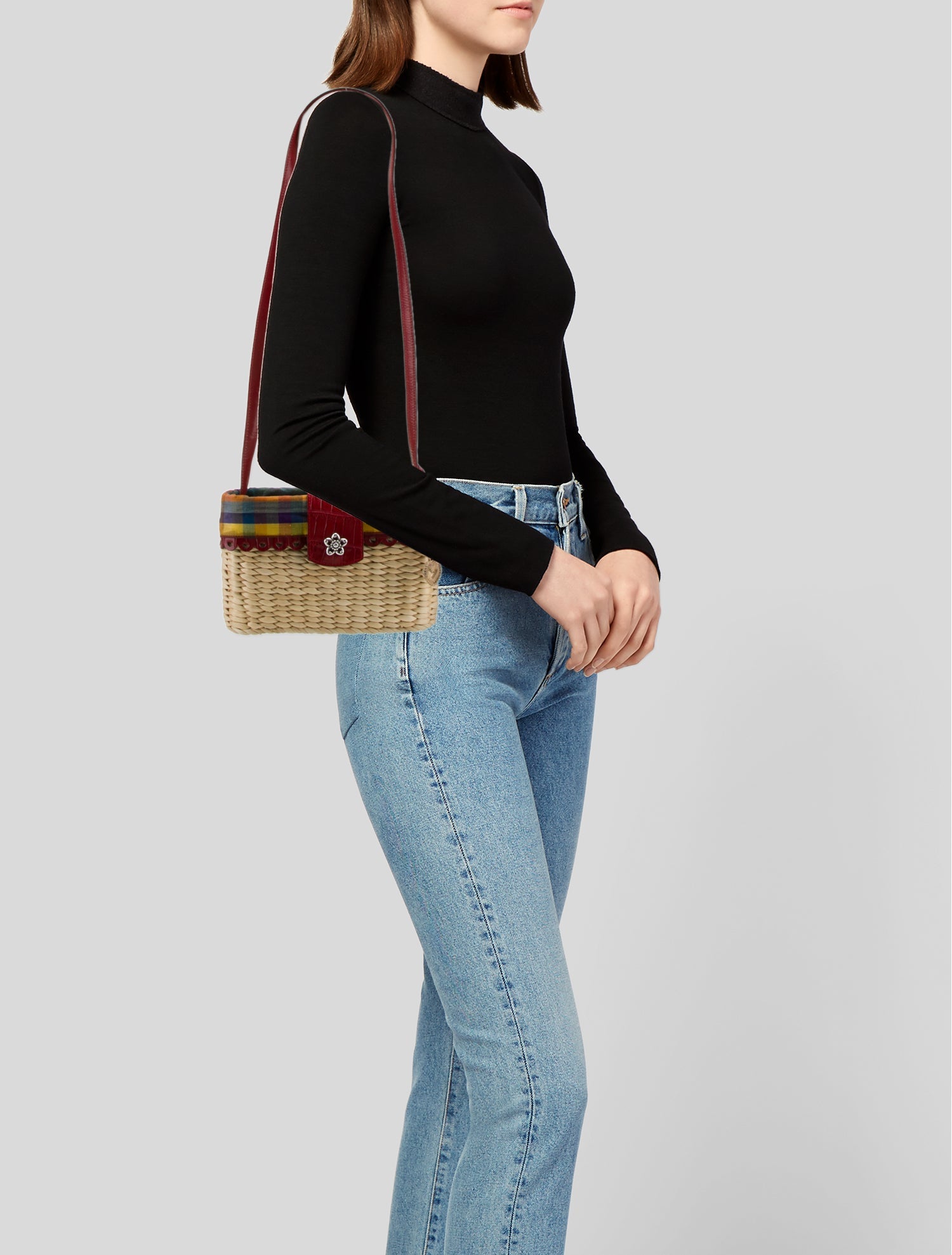 Brighton Straw Top Handle Bag