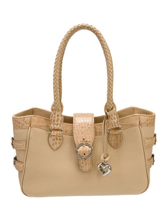 Brighton Leather Top Handle Bag