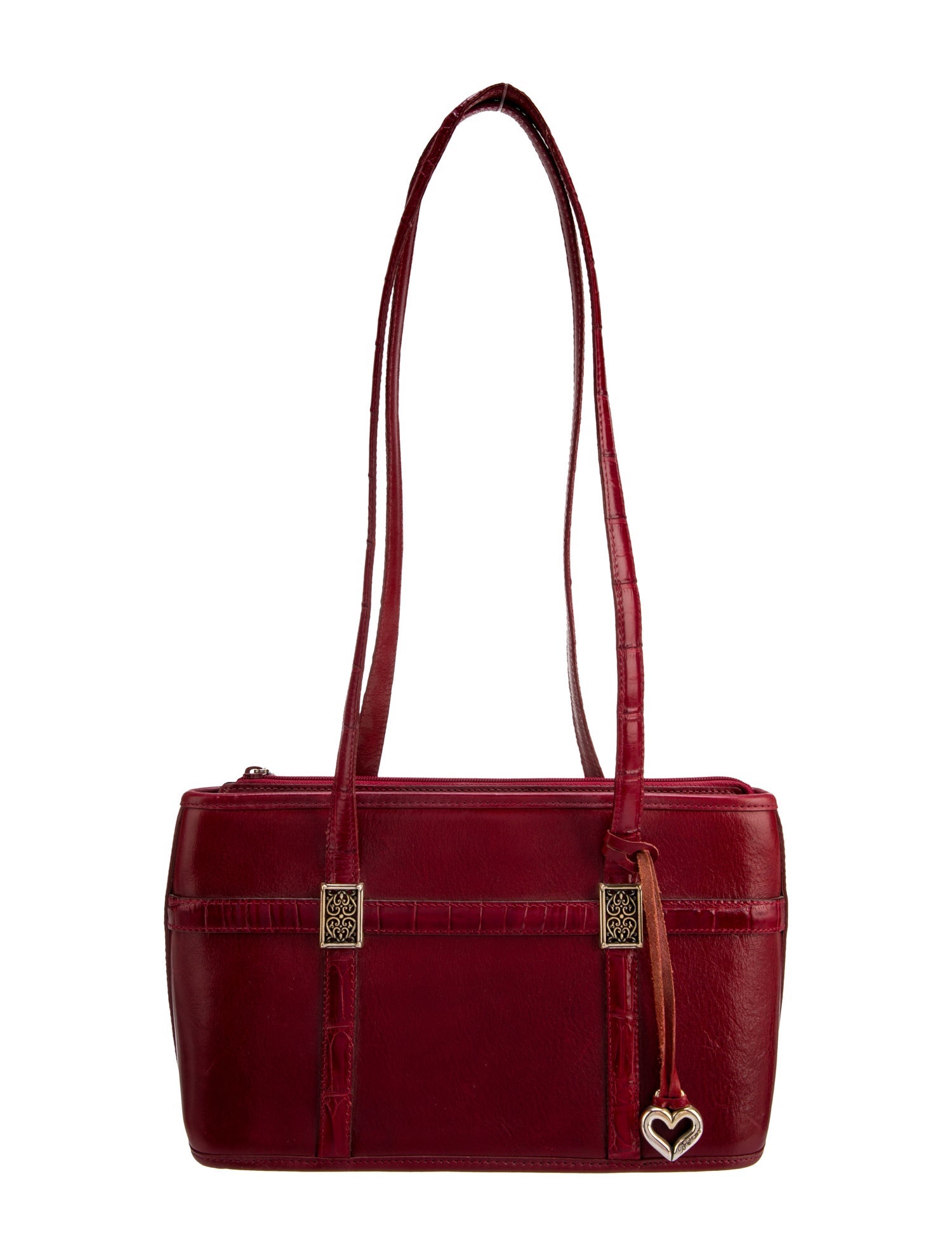 Brighton Embossed Leather Shoulder Bag