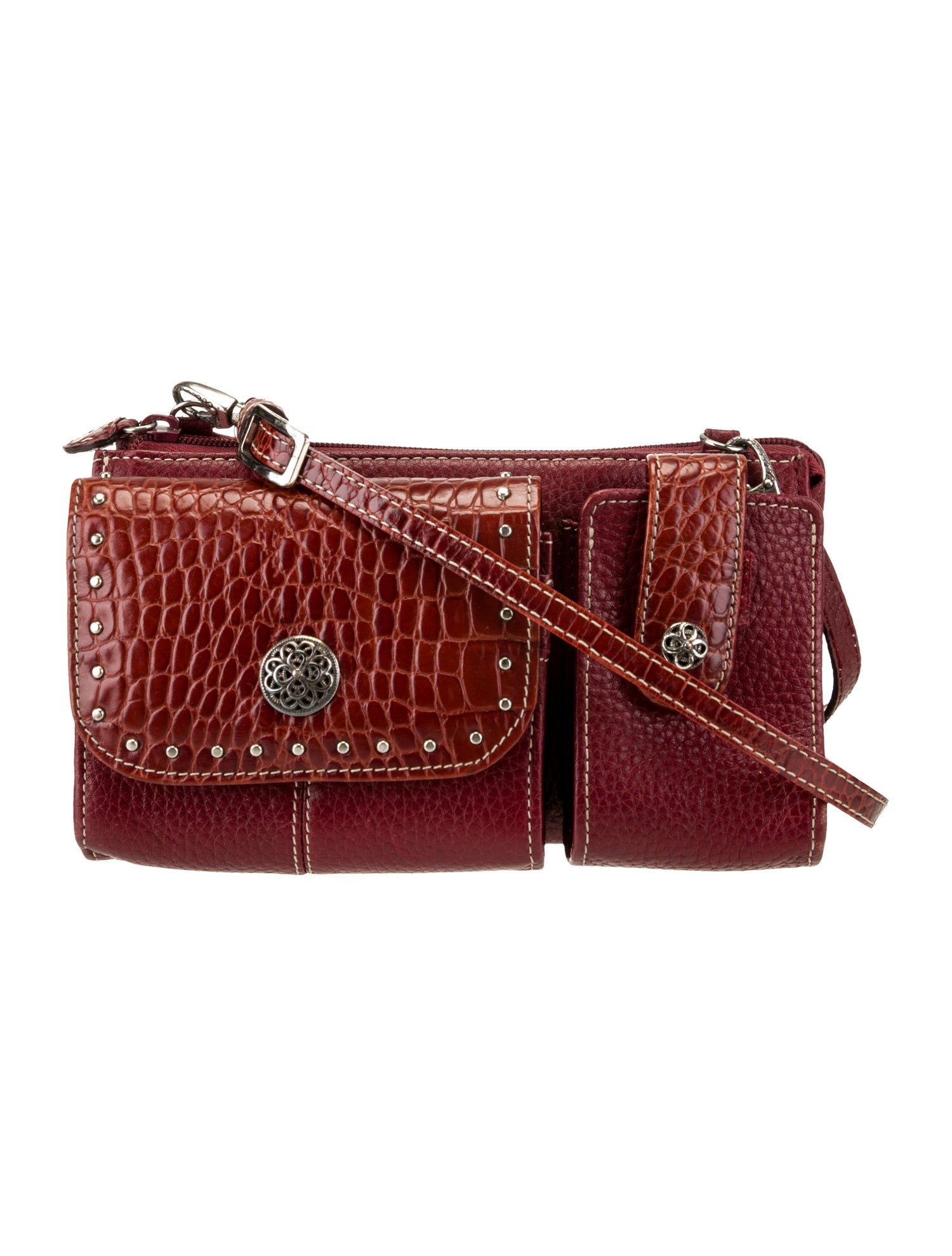 Brighton Leather Crossbody Bag