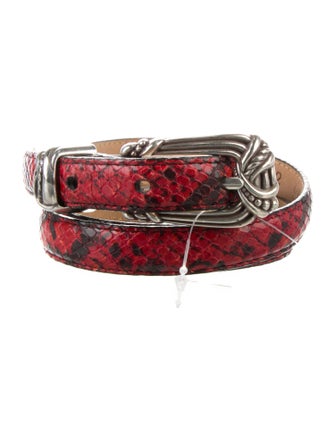 Brighton Skinny Leather Waist Belt