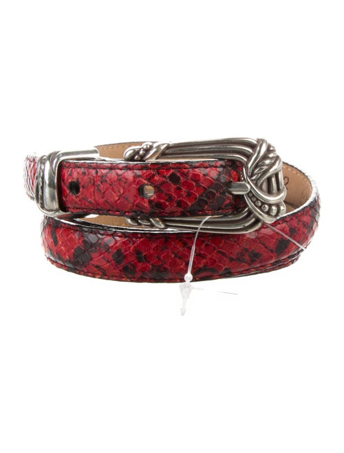 Brighton Skinny Leather Waist Belt