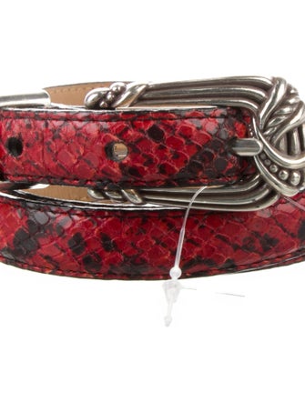 Brighton Skinny Leather Waist Belt
