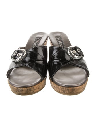 Brighton Patent Leather Slides